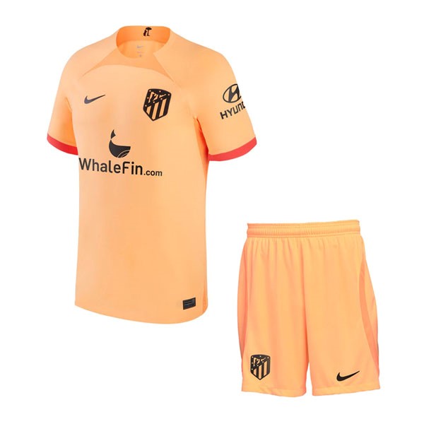 Trikot Atletico MadridAusweich Kinder 2022-23